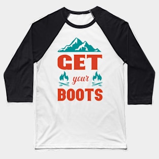 Mountains Baseball T-Shirt